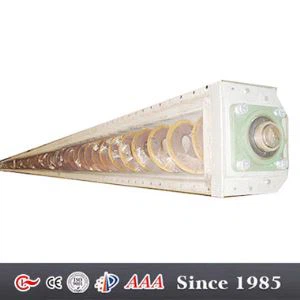 Plastmasskruvi konveieri veetorustiku konveierid